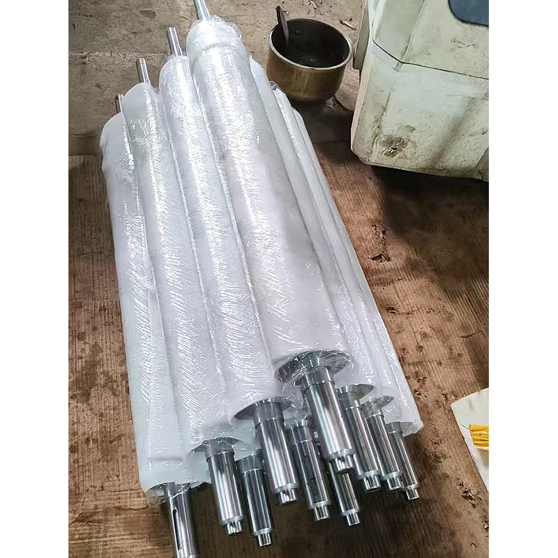 Eje de rodillo de acero de precisión