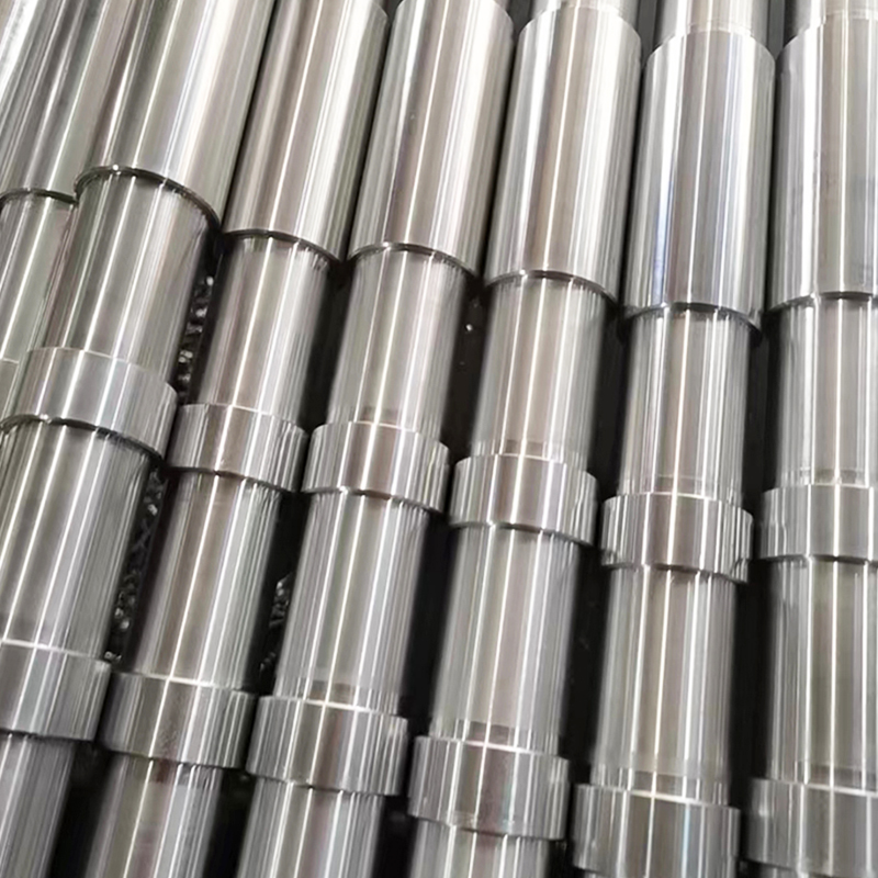 Rodillos de acero ranurados ensanchados y patrón de red