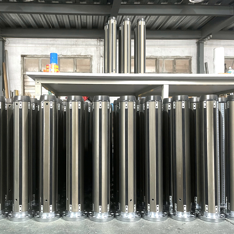 Eje de expansión de barra pasante