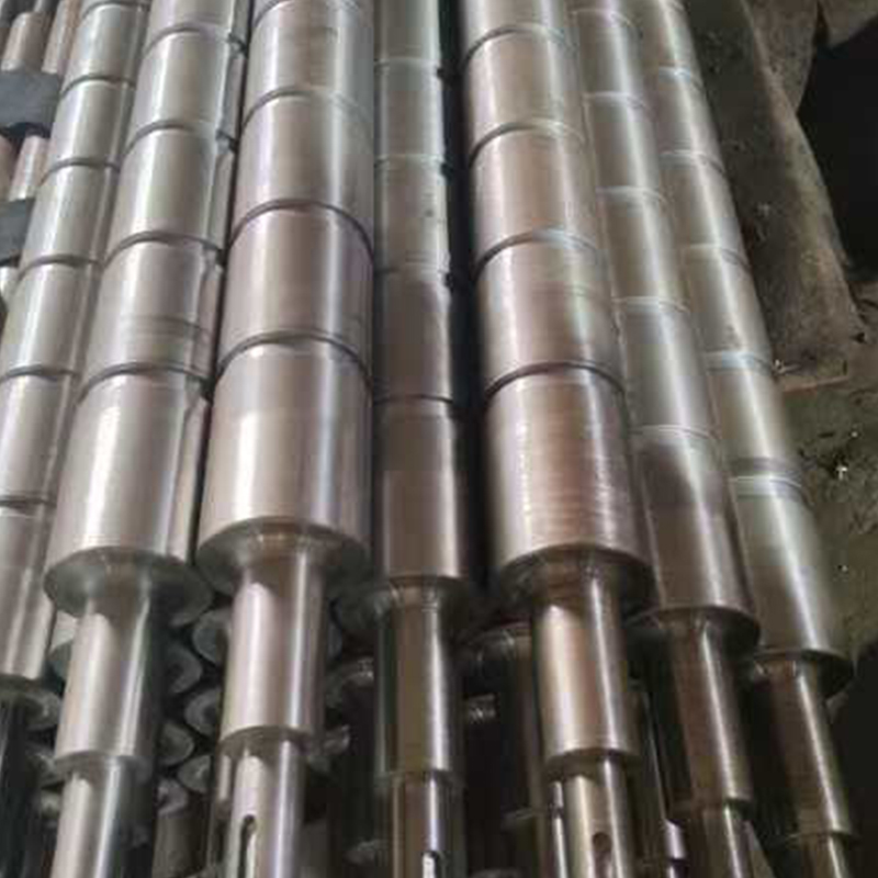 Rodillos de acero ranurados ensanchados y patrón de red