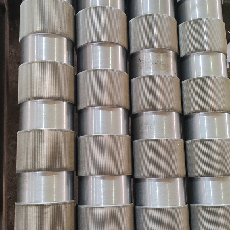 Rodillos de acero ranurados ensanchados y patrón de red