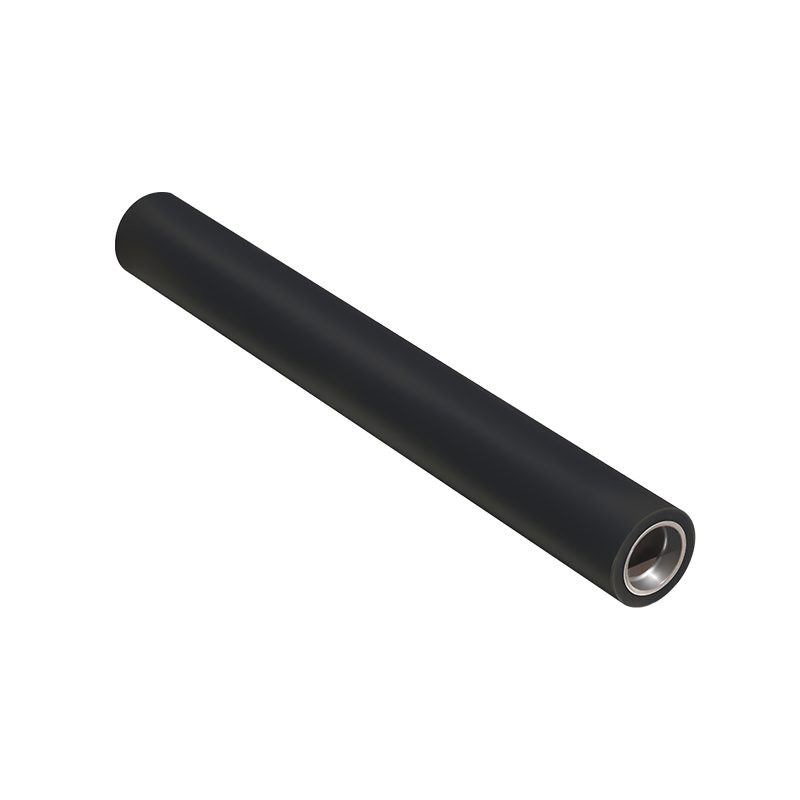 Rodillo de caucho CR de neopreno negro